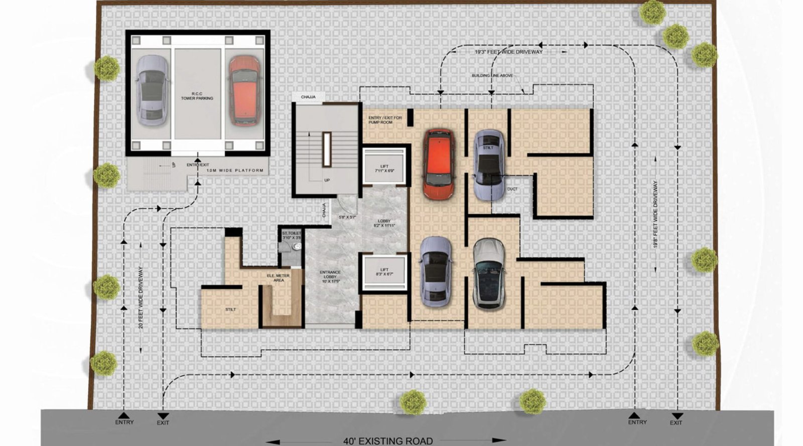 PCPL-Om-Manikanta-Ground-Floor-Plan